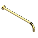 THG - Horizontal Shower Arm, 90°, Lg: 17'' - Gold Polished