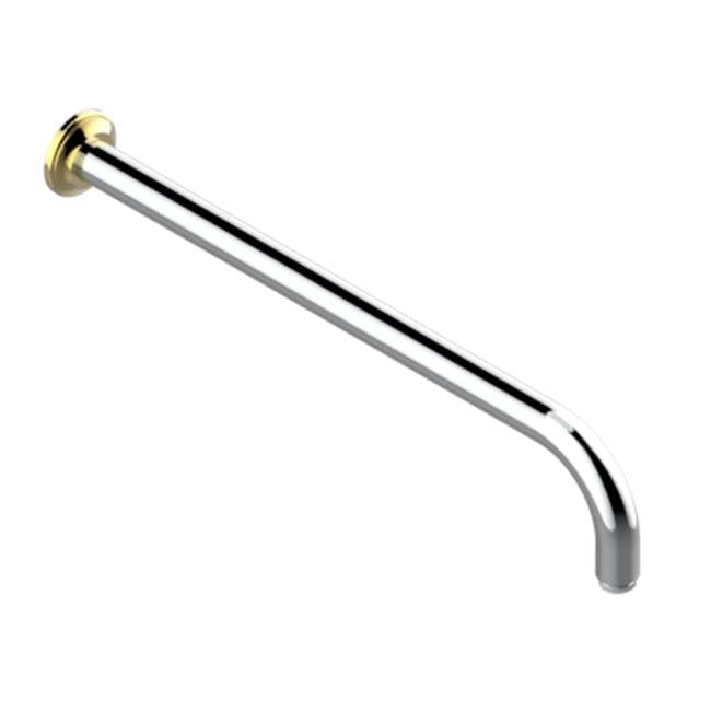 THG - Horizontal Shower Arm, 90°, Lg: 17'' - Chrome Polished Gold Polished