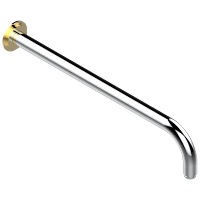 THG - Horizontal Shower Arm, 90°, Lg: 17'' - Chrome Polished Gold Polished