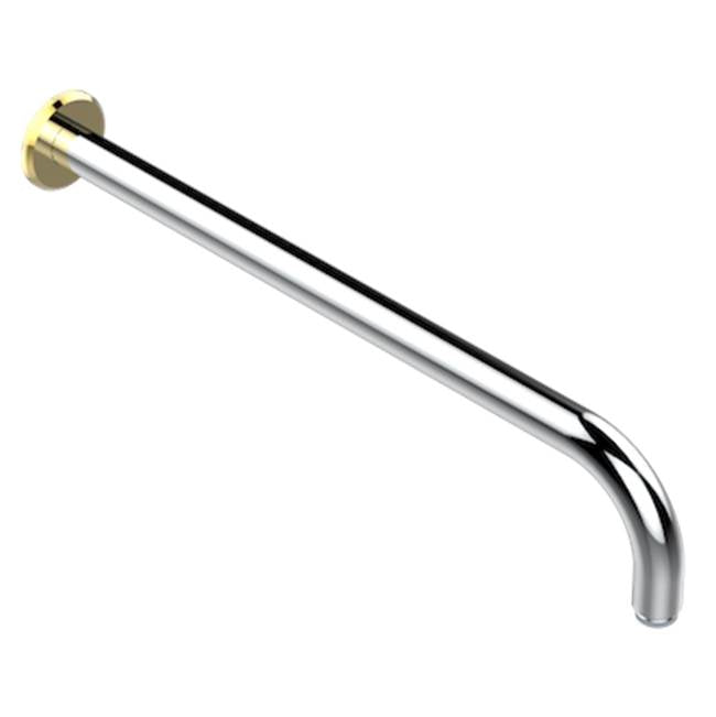 THG - Horizontal Shower Arm, 90°, Lg: 17'' - Chrome Polished Gold Polished