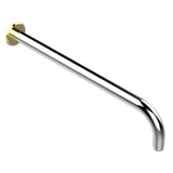 THG - Horizontal Shower Arm, 90°, Lg: 17'' - Chrome Polished Gold Polished