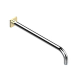 THG - Horizontal Shower Arm, 90°, Lg: 17'' - Chrome Polished Gold Polished