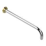 THG - Horizontal Shower Arm, 90°, Lg: 17'' - Chrome Polished Gold Polished