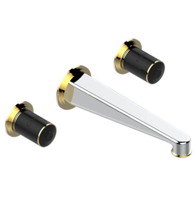 THG - Trim For Wall Mounted 3-hole Bath Set Only - Chrome Polished Gold Polished