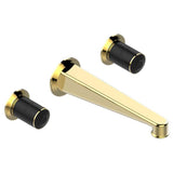 THG - Trim For Wall Mounted 3-hole Bath Set Only - Gold Color PVD
