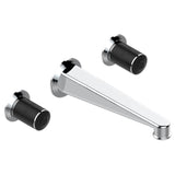 THG - Trim For Wall Mounted 3-hole Lavatory Set Only - Matt Umber PVD