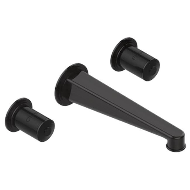 THG - Trim For Wall Mounted 3-hole Lavatory Set Only - Brown Bronze Color PVD