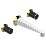THG - Trim For Wall Mounted 3-hole Lavatory Set Only - Chrome Polished Gold Polished