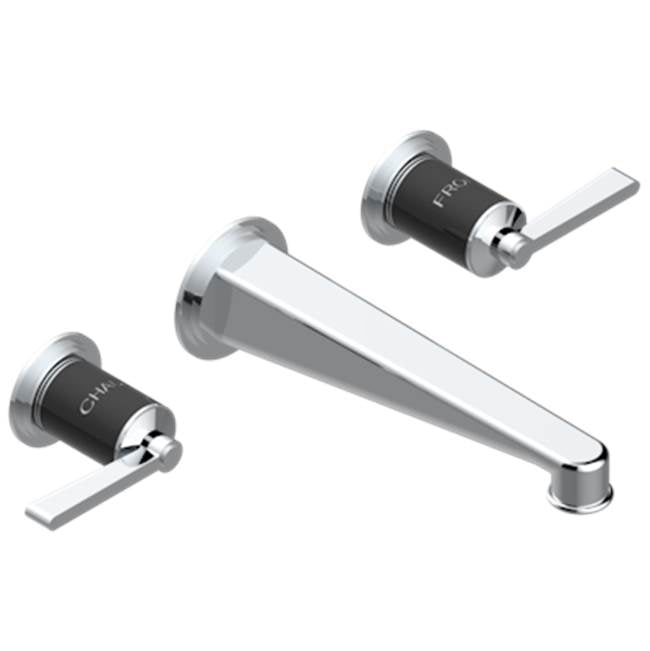 THG - Trim For Wall Mounted 3-hole Bath Set Only - Matt Umber PVD