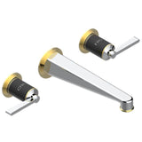 THG - Trim For Wall Mounted 3-hole Bath Set Only - Chrome Polished Gold Polished