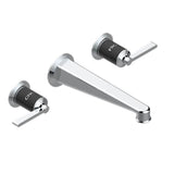 THG - Trim For Wall Mounted 3-hole Lavatory Set Only - Matt Umber PVD