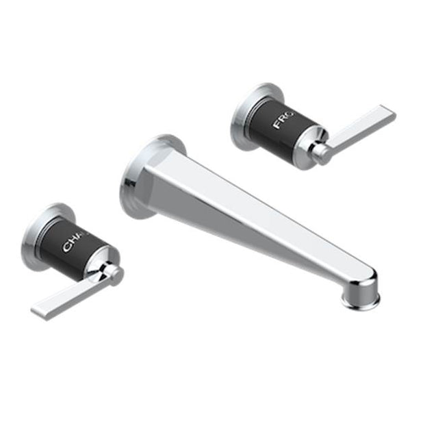 THG - Trim For Wall Mounted 3-hole Lavatory Set Only - Matt Umber PVD