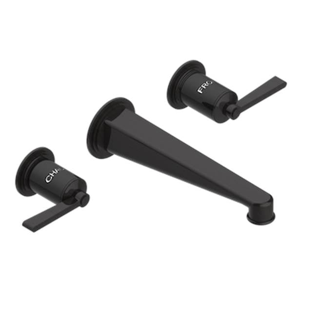 THG - Trim For Wall Mounted 3-hole Lavatory Set Only - Brown Bronze Color PVD