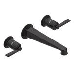 THG - Trim For Wall Mounted 3-hole Lavatory Set Only - Brown Bronze Color PVD