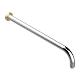THG - Horizontal Shower Arm, 90°, Lg: 17'' - Chrome Polished Gold Polished