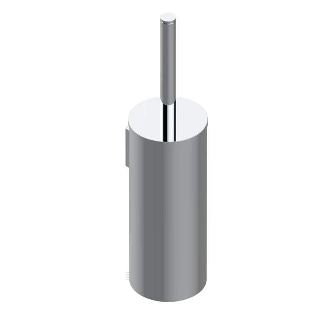 THG - Metal toilet brush holder with brush with cover wall mounted - Umber PVD