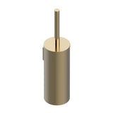 THG - Metal toilet brush holder with brush with cover wall mounted - Matt Umber PVD