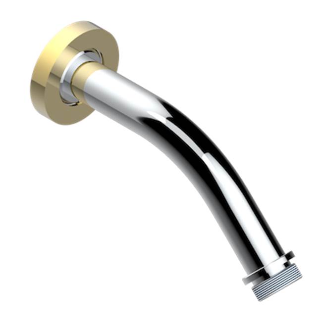 THG - Horizontal Shower Arm, 45°, Lg: 4'' 3/4 - Chrome Polished Gold Polished