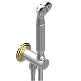THG - Wall Mounted Handshower With Integrated Fixed Hook - Chrome Polished Gold Polished