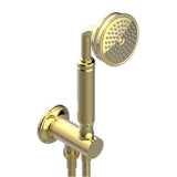 THG - Wall Mounted Handshower With Integrated Fixed Hook - Gold Polished