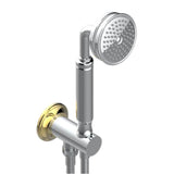 THG - Wall Mounted Handshower With Integrated Fixed Hook - Chrome Polished Gold Polished