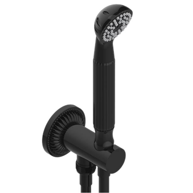 THG - Wall Mounted Handshower With Integrated Fixed Hook - Brown Bronze Color PVD