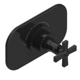 THG - Trim For Thg Thermostat, Rough Part Supplied With Fixing Box Ref.5 200ae/us - Brown Bronze Color PVD