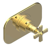 THG - Trim For Thg Thermostat, Rough Part Supplied With Fixing Box Ref.5 200ae/us - Gold Color PVD