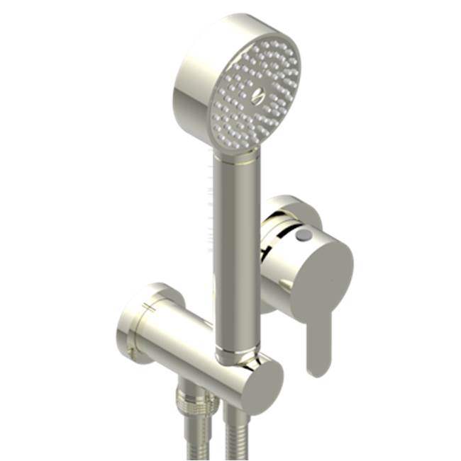 THG - Trim Only For Wall Mixer With Complete Handshower On Hook - Nickel Polished