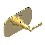 THG - Trim For Thg Thermostat, Rough Part Supplied With Fixing Box Ref.5 200ae/us - Gold Color PVD