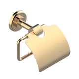THG - Toilet Paper Holder, Single Mount With Cover - Matt Umber PVD