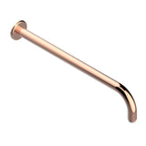 THG - Horizontal Shower Arm, 90°, Lg: 17'' - Blush PVD