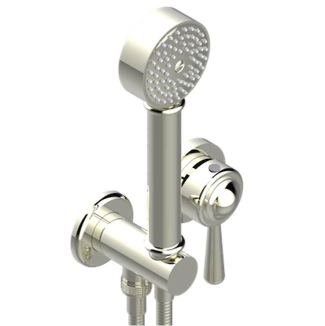 THG - Trim Only For Wall Mixer With Complete Handshower On Hook - Nickel Polished