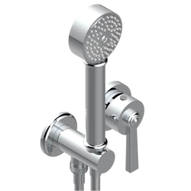 THG - Trim Only For Wall Mixer With Complete Handshower On Hook - Umber PVD