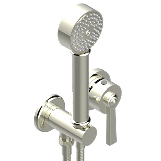 THG - Trim Only For Wall Mixer With Complete Handshower On Hook - Nickel Polished