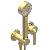 THG - Trim Only For Wall Mixer With Complete Handshower On Hook - Gold Polished