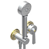 THG - Trim Only For Wall Mixer With Complete Handshower On Hook - Chrome Polished Gold Polished