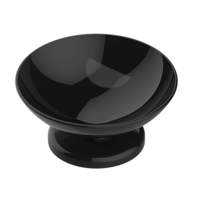 THG - Soap Dish, Freestanding, 4'' Diameter - Brown Bronze Color PVD