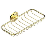 THG - Soap Basket, Wall Mounted 10'' x 4''3/8 - Gold Polished