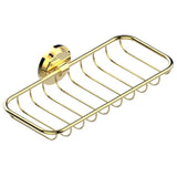 THG - Soap Basket, Wall Mounted 10'' x 4''3/8 - Gold Color PVD