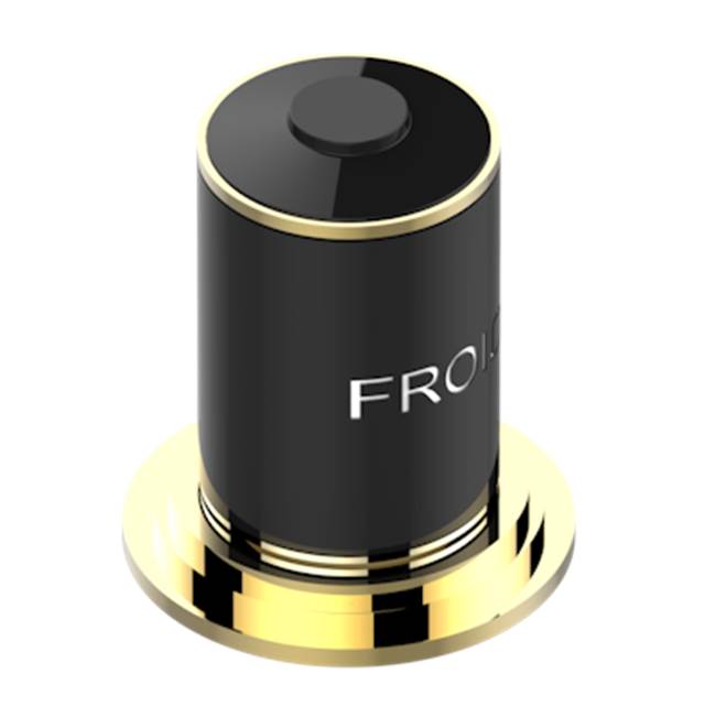 THG - 3/4'' Deck Valve With Trim - Cold - Chrome Polished Gold Polished