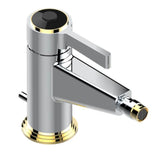 THG - Single Lever Bidet Faucet With Drain - Chrome Polished Gold Polished