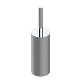 THG - Metal toilet brush holder with brush with cover floor mounted - Umber PVD