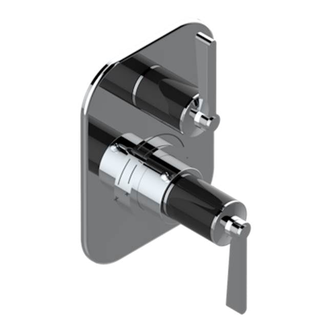 THG - Trim For Thg Thermostat 1 Volume Control, Rough Part Supplied With Fixing Box Ref.5 300ae/us - Matt Umber PVD