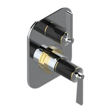 THG - Trim For Thg Thermostat 1 Volume Control, Rough Part Supplied With Fixing Box Ref.5 300ae/us - Chrome Polished Gold Polished