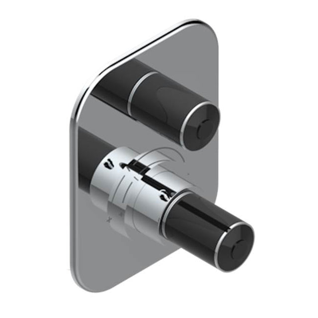 THG - Trim For Thg Thermostat 1 Volume Control, Rough Part Supplied With Fixing Box Ref.5 300ae/us - Matt Umber PVD