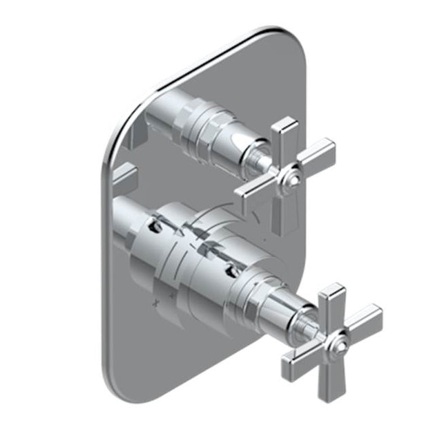 THG - Trim For Thg Thermostat 1 Volume Control, Rough Part Supplied With Fixing Box Ref.5 300ae/us - Matt Umber PVD