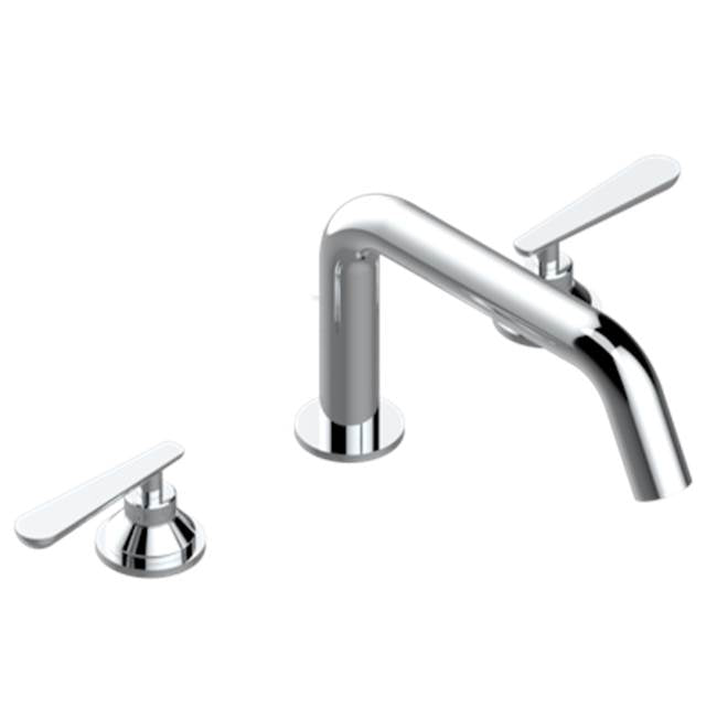 THG - Roman Tub Set, Low Spout With 3/4'' Valves - Matt Umber PVD