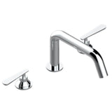 THG - Roman Tub Set, Low Spout With 3/4'' Valves - Matt Umber PVD