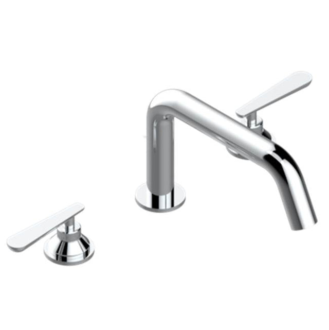 THG - Roman Tub Set, Low Spout With 3/4'' Valves - Matt Umber PVD